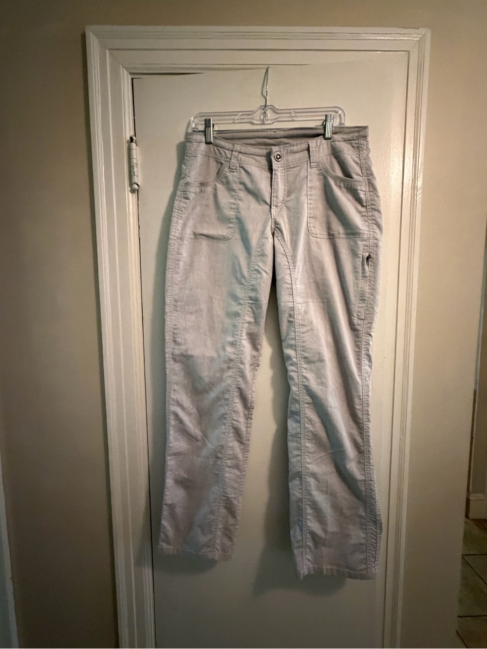 Kuhl Cabo Hiking Outdoor Gorpcore Pant Light Gray Size 10 Regular
